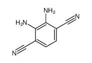 1,4-Benzenedicarbonitrile,2,3-diamino- structure