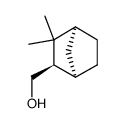 endo-2,2-dimethyl-3-hydroxymethylbicyclo[2.2.1]heptane结构式