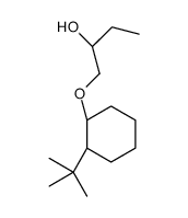 (2R)-1-[(1S,2R)-2-tert-butylcyclohexyl]oxybutan-2-ol结构式