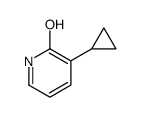 3-环丙基吡啶-2(1H)-酮结构式