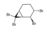 (1α,2β,3α,6α)-2,3,7,7-tetrabromobicyclo(4.1.0)heptane Structure