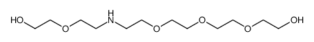 3,6,9,15-tetraoxa-12-azaheptadecane-1,17-diol结构式