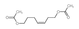 3-Heptene-1,7-diol,1,7-diacetate结构式