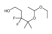 4-(1-ethoxyethoxy)-3,3-difluoro-4-methylpentan-1-ol结构式