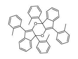 4b,6,10b,12-tetra-o-tolyl-4bH,10bH-diindeno[1,2-b:1',2'-e][1,4]dioxine结构式