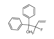 2,2-difluoro-1,1-diphenyl-3-buten-1-ol结构式