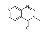 3-methylpyrido[3,4-d]triazin-4-one Structure