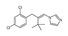 1-[2-[(2,4-dichlorophenyl)methyl]-3,3-dimethylbut-1-enyl]imidazole结构式