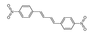 1-p-nitrophenyl-4-p-nitrophenylbuta-1E,3E-diene结构式