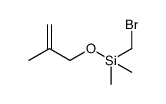 Silane, (bromomethyl)dimethyl[(2-methyl-2-propen-1-yl)oxy] Structure