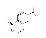 3-METHOXY-4-NITROBENZOTRIFLUORIDE Structure