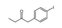 1-(4-iodophenyl)butan-2-one结构式