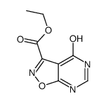 ethyl 4-oxo-2H-[1,2]oxazolo[5,4-d]pyrimidine-3-carboxylate Structure