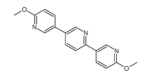 3,2':5',3''-Terpyridine, 6,6''-dimethoxy结构式