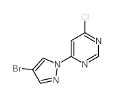 4-(4-BROMO-1H-PYRAZOL-1-YL)-6-CHLOROPYRIMIDINE picture