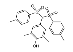 N-(4-hydroxy-3,5-dimethylphenyl)-4-methyl-N-(4-methylphenylsulfonyl)benzenesulfonamide Structure