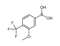 (3-METHOXY-4-(TRIFLUOROMETHYL)PHENYL)BORONIC ACID picture