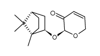 2(S)-(1-bornyloxy)-3-oxo-3,6-dihydro-2H-pyran Structure