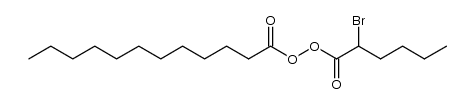 2-bromohexanoyl dodecanoyl peroxide结构式