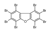 1,2,3,4,6,7,8,9-octabromodibenzofuran结构式