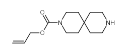 3,9-Diazaspiro[5.5]undecane-3-carboxylic acid, 2-propen-1-yl ester Structure