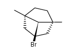 anti-8-bromo-1,5-dimethylbicyclo<3.2.1>octane结构式