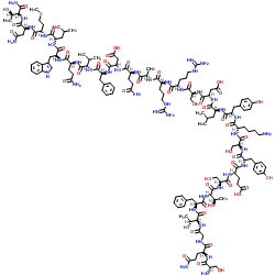 (Des-His1,Glu9)-Glucagon (1-29) amide (human, rat, porcine) Structure