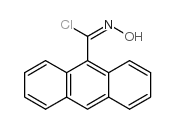 N-羟基蒽-9-甲亚氨酰氯结构式