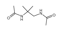 N,N'-(1,1-dimethyl-ethanediyl)-bis-acetamide Structure