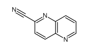 1,5-Naphthyridine-2-carbonitrile structure