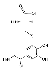 5-S-Cysteinylepinephrine Structure