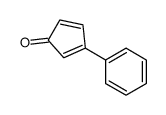 3-phenylcyclopenta-2,4-dien-1-one Structure