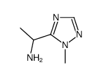 1-(1-methyl-1H-1,2,4-triazol-5-yl)ethanamine(SALTDATA: FREE) structure