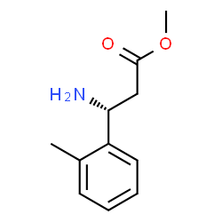 METHYL (3R)-3-AMINO-3-(2-METHYLPHENYL)PROPANOATE Structure