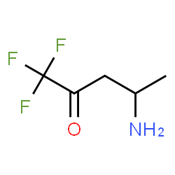 2-Pentanone,4-amino-1,1,1-trifluoro-结构式