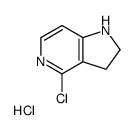 4-Chloro-2,3-dihydro-1H-pyrrolo[3,2-c]pyridine hydrochloride (1:1 ) picture