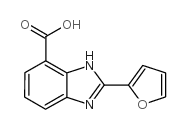 2-呋喃-2-基-3H-苯并咪唑-4-羧酸结构式