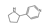 4-(2-PYRROLIDINYL)PYRIDINE Structure