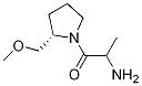 (S)-2-AMino-1-(2-MethoxyMethyl-pyrrolidin-1-yl)-propan-1-one结构式