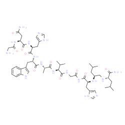 neuromedin C, Leu(9)-psi-(CH2NH)-Leu(10)- Structure