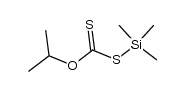 S-trimethylsilyl O-i-propyldithiocarbonate结构式