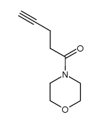 1-(morpholin-4-yl)pent-4-yn-1 -one Structure