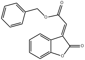 benzyl (e)-2-(2-oxobenzofuran-3(2h)-ylidene)acetate结构式