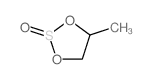 1,3,2-Dioxathiolane,4-methyl-, 2-oxide structure