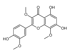 5,7,4'-Trihydroxy-3,8,3'-trimethoxyflavone图片