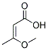 3-METHOXYBUT-2-ENOIC ACID Structure