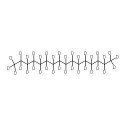 (2H34)Hexadecane structure