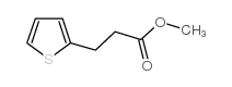 Methyl-3-(2-thienyl)=propionate Structure