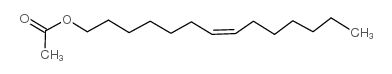 顺-7-十四碳乙酸酯结构式