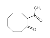 2-acetylcyclooctan-1-one Structure